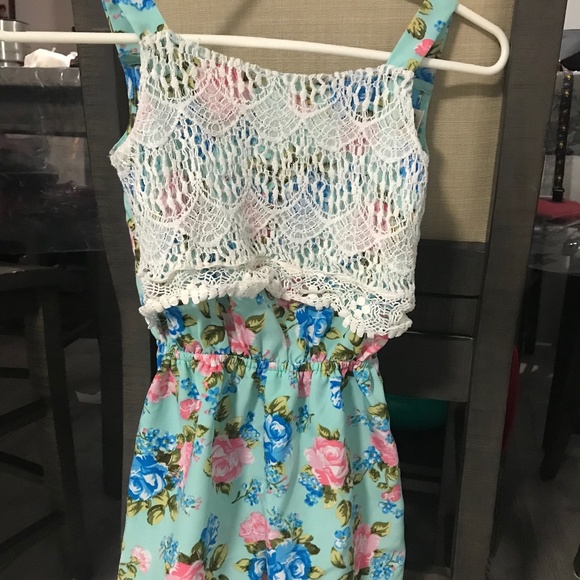 Girl’s romper size 7/8 - Picture 1 of 3
